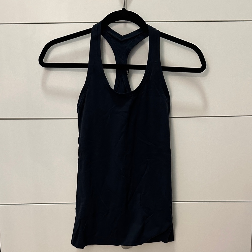 Lululemon Women's Dark Teal Blue Racerback Tank Top